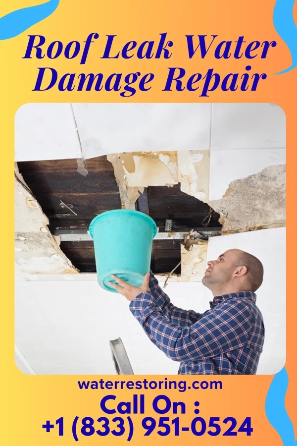 Roof Leak Water Damage Repair in Unionville, NC